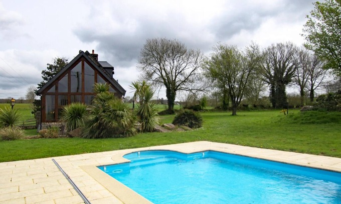 Saint-Michel-de-Montjoie Cottage | Charming 3-Level Cottage with Pool, Tennis, and Scenic Views in Saint-Michel-de-Montjoie
