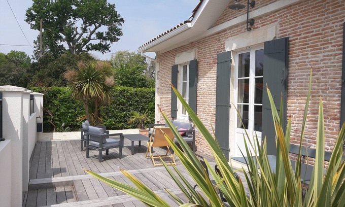 Taussat Villa | Charming Villa Mandee, 5 minutes from the Bassin beach