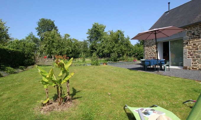 Montaigu-les-Bois Cottage | Charming 18th-Century Cottage with Garden, Near Beaches, Spa Access, and Modern Amenities