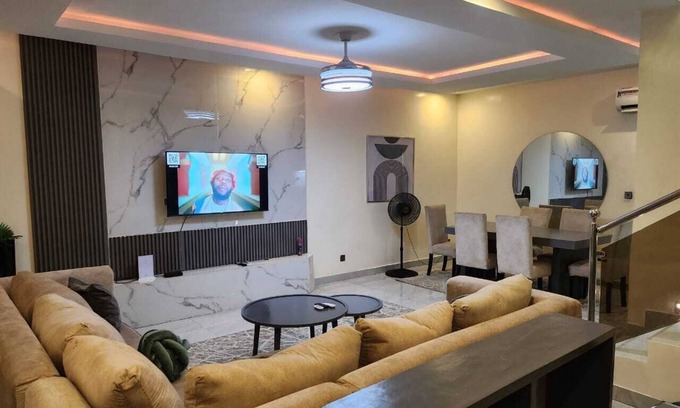 Ajah House | Charming 2-Bedroom Duplex Minutes from LBS, Abraham Adesanya, Lekki Lagos