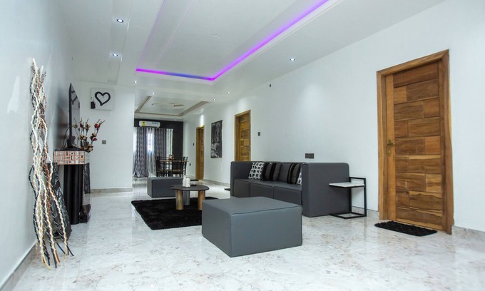 Weija Apartment | Charming 2-bedroom apartment with AC, WiFi close to the lovely West Hills Mall.