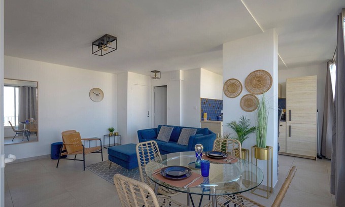 La Panouse Apartment | Charming 2 rooms with sea view, Marseille