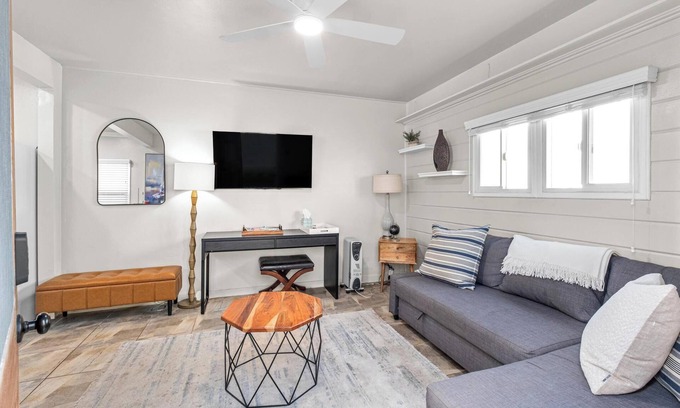 Hermosa Beach Apartment | Charming Beachside Apt w Laundry, Steps to Shore!