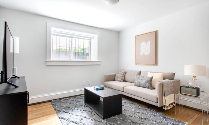 Cleveland Circle Apartment | Charming Brighton 2BR w W/D, by Restaurants & Shops by Blueground