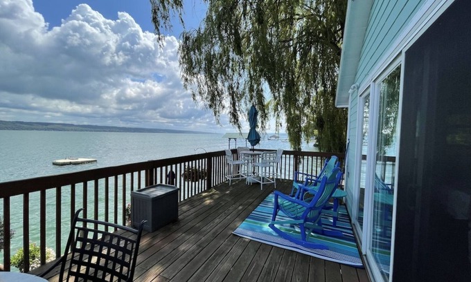 Interlaken Cottage | Charming Cottage with great views on Cayuga Lake in Sheldrake