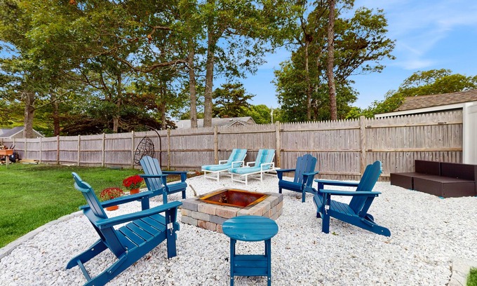 South Yarmouth House | Charming getaway with great location, sunroom & quiet nights around the firepit