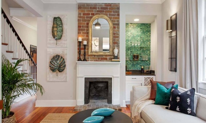 Beach Institute House | Charming, Historic Restored Home | Whitefield Sq