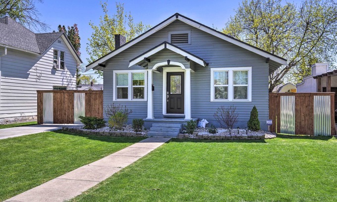Nampa House | Charming Home in Downtown Nampa w/Patio + Yard!