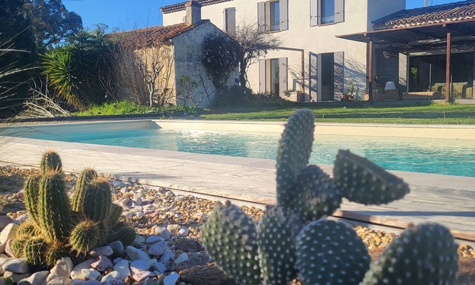 Bormes-Les-Mimosas Villa | Charming house in quiet location, close to beaches. A little paradise for a family.