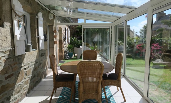 Perros-Guirec House | Charming house with enclosed garden, terrace in PERROS-GUIREC
