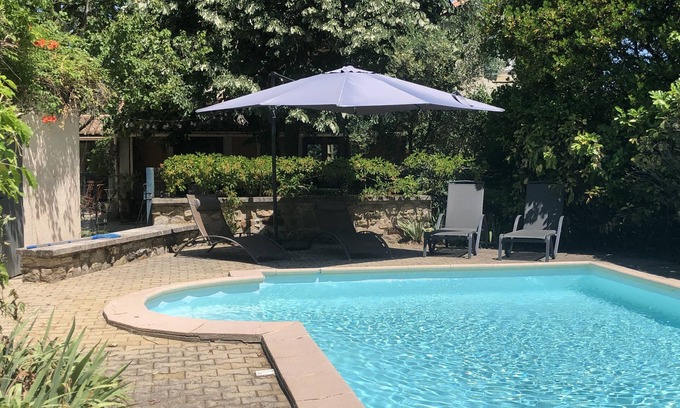 Euzet-les-Bains House | CHARMING HOUSE WITH POOL. IN A GREEN SETTING, NEAR UZES.