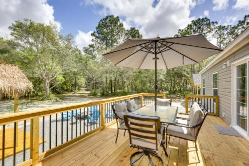 Perry House | Charming Perry Home about 2 Mi to the Gulf!