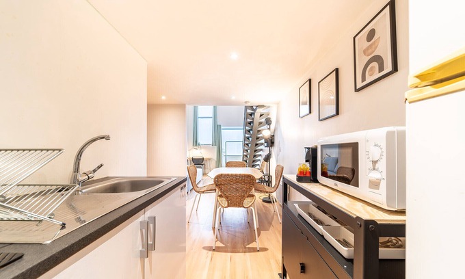 Jules Ferry - Recamier Apartment | Charming pied-à-terre for 4 people in the Brotteaux Part Dieu area.