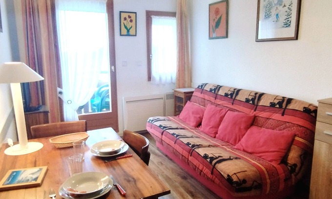 Prapoutel Apartment | Charming renovated studio in the heart of Prapoutel