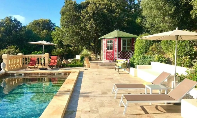 Portigliolo Villa | Charming residence overlooking the sea. Beaches and scrubland. South Gulf of Ajaccio