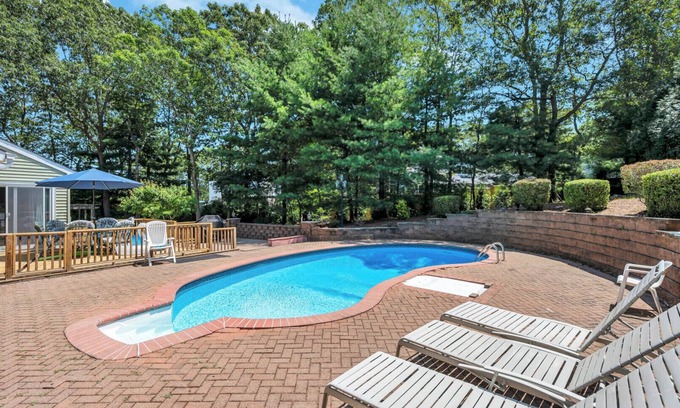 Sag Harbor House | Charming Sag Harbor Retreat with Private Pool, Minutes to Beaches and Town