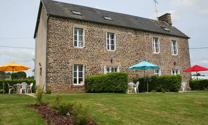Brecey Cottage | Charming Stone Cottage in Brécey: WiFi, Terrace, Baby Equipment, Free Summer Pool Access