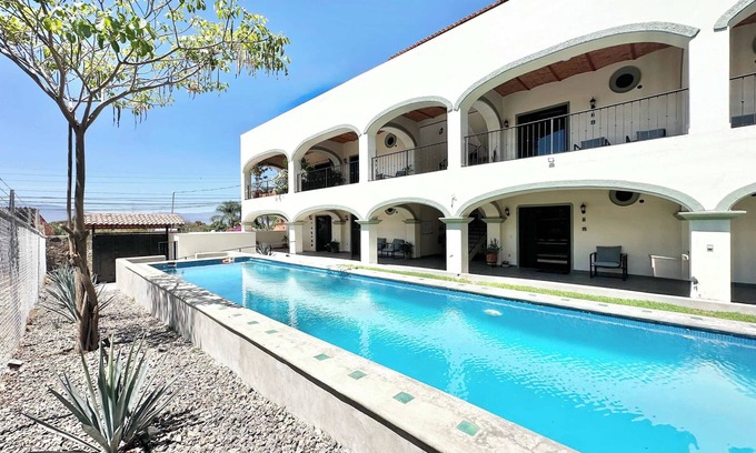 Ajijic Apartment | Charming Studio- Outdoor Salt Water Pool in Ajijic