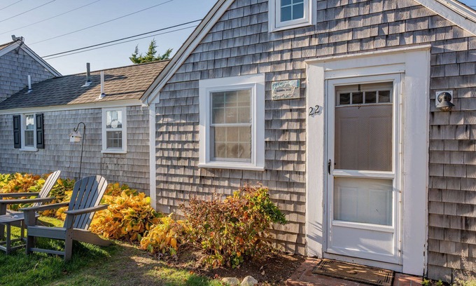 Yarmouth Cottage | Charming Summer Wind Cottage Steps from Nantucket Sound