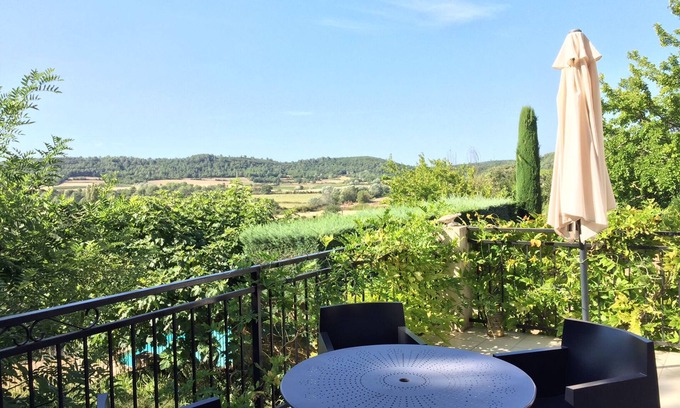 Serviers-et-Labaume House | Charming Village House, Uzes 5 Km, Pool, Walled Gardens, Views, 2 bedrooms