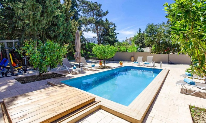 Asgourou Villa | Charming villa w/ pool, BBQ, A/C & WiFi.