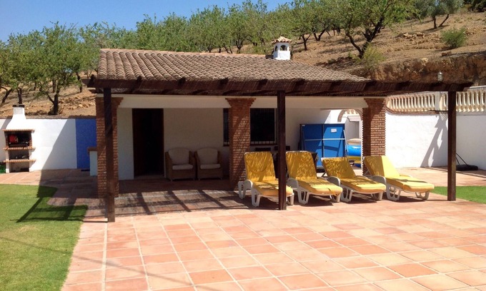 Villanueva del Rosario Villa | Charming villa with very private pool set in a beautiful olive grove