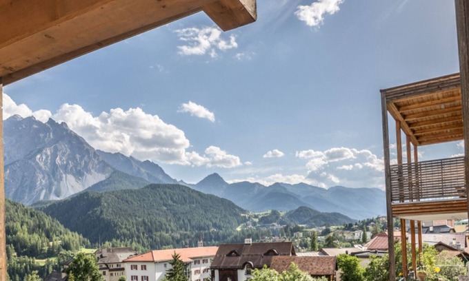 Engadin Scoul Apartment | CHASA GISEP STUDIO: HOLIDAYS IN SCUOL, THAT MEANS RELAXATION IN A TYPICAL ENGADIN VILLAGE!