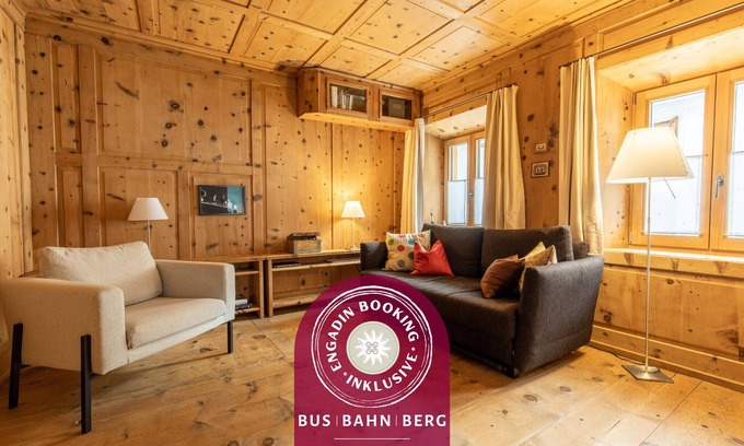 Engadin Scoul Apartment | Chasa Punt 43: Romantic hideaway in the historic village centre of Scuol