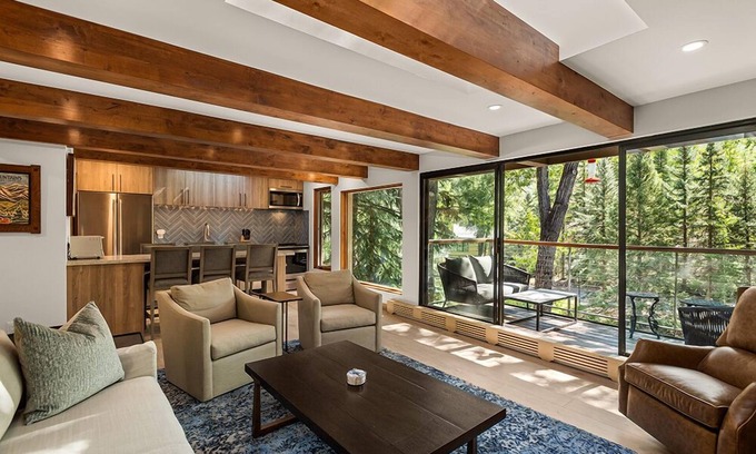 Aspen Condo | Chateau Eau Claire Unit 11 | Condo with River Views, Hot Tub, Pool, Fitness Center Access