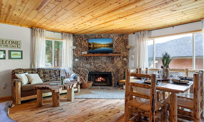 Green Valley Lake Cabin | Check out our reviews & stay! Eagle Cabin 1 Story, Forest trails, Pets OK!
