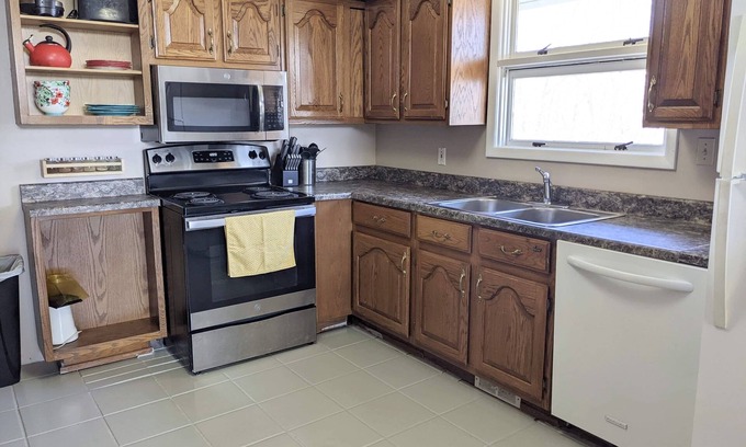 Woodsfield House | Cheerful 3 BR Residential Home in Small Town USA
