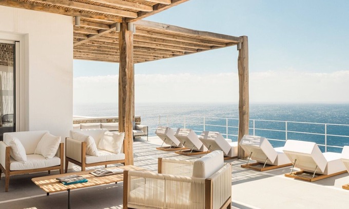 Platis Gialos Villa | Chef included by Fantasia Villas: Villa Poseidon