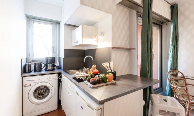 Saint-Victor Apartment | Chez Tonton - Comme une suite avec extérieur à 2 minutes du Vieux port