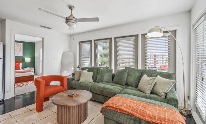 Reynoldstown Apartment | Chic 2BR King Bed + Parking