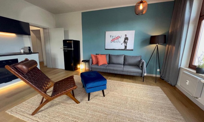 Kaßberg Apartment | chic and calm with balcony in gorgeous kassberg