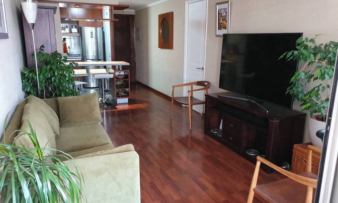 Nunoa Apartment | Chic apartment in brilliant Santiago de Chile, Ñuñoa, with AC, WiFi