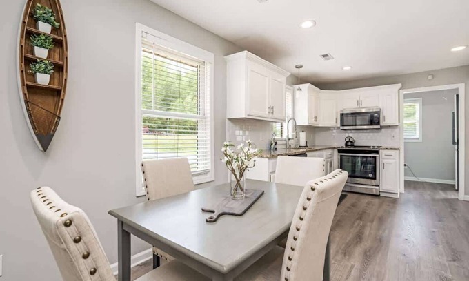 Kingston Springs House | Chic & Cozy Home w/Game Room & Firepit!