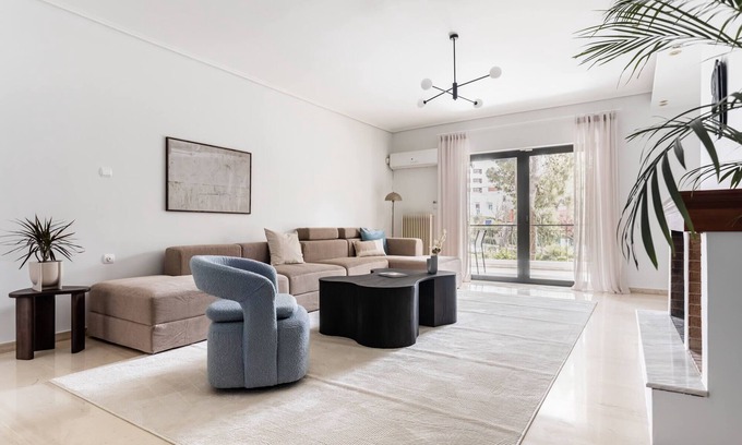 Kifisia Apartment | Chic & Luminous 3BR Apartment in Kifisia