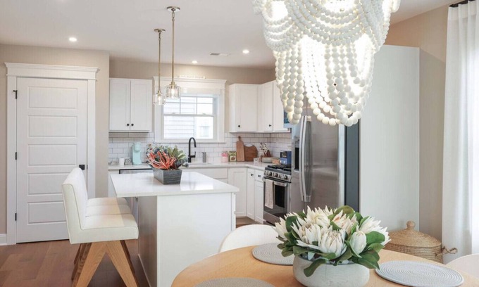 Normandy Beach House | Chic luxury home with private Beach Access