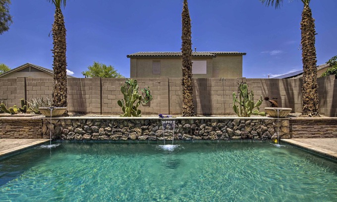 Maricopa House | Chic Maricopa Getaway w/Outdoor Oasis & Pool