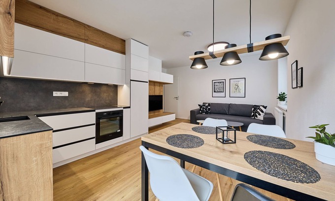 Svoboda nad Upou Apartment | Chic Mountain Terrace Lounge by Interhome