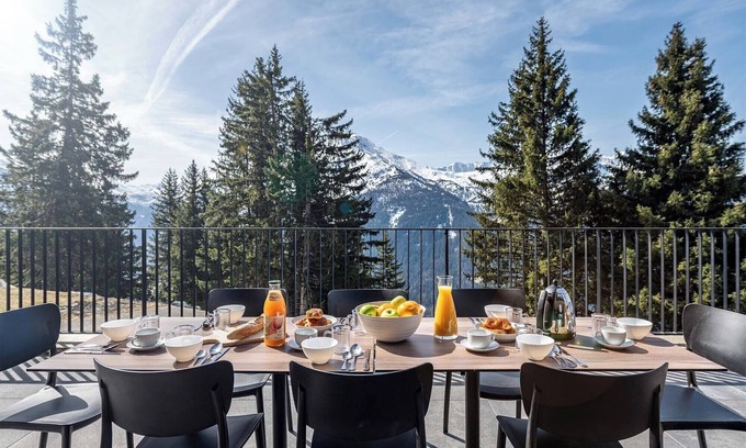 La Rosiere Condo | Chic T3 avec vue imprenable sur les montagnes