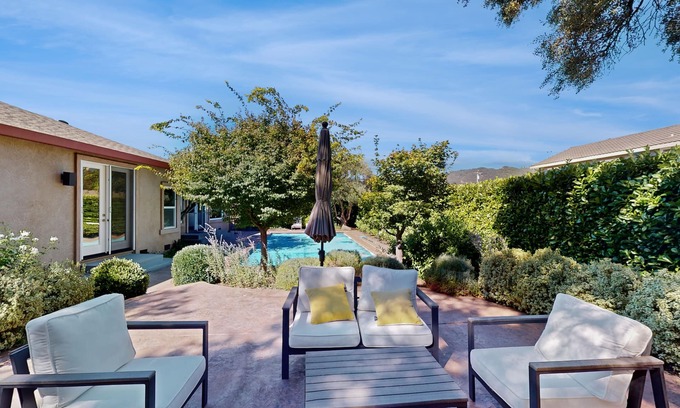 Boyes Hot Springs House | Chic Wine Country Holiday Home with Pool | Newly Updated, Near Sonoma Square