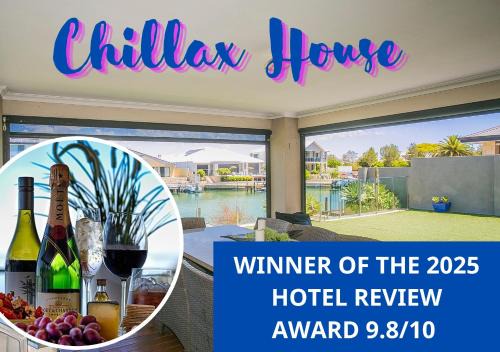 Dudley Park House | CHILLAX HOUSE - Luxury, Canals, Jetty, Family Friendly - Sleeps 14 in Style!
