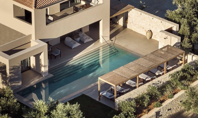 Akrotiri Villa | Cielo villas, villa Irini, An authentic mediterranean living