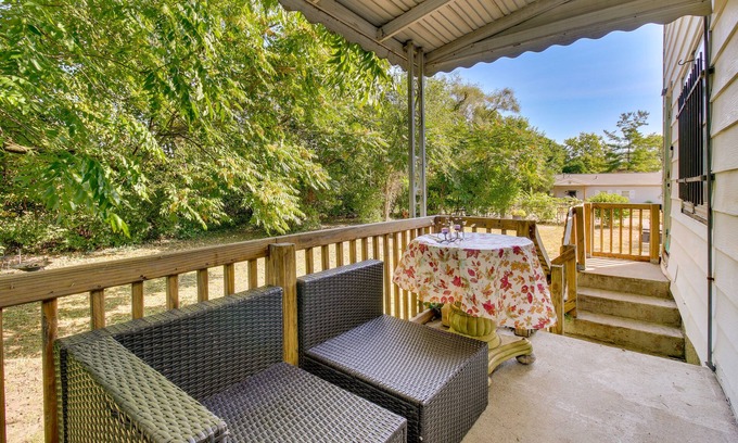 Lincoln Heights House | Cincinnati Home Rental w/Balcony + Fire Pit!
