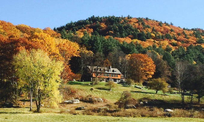 Stockbridge House | Circa 1900 Berkshire Cottage on 75 acres. Very private yet centrally located.