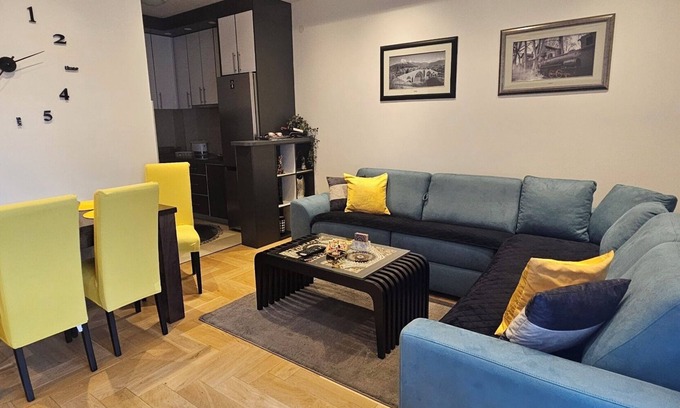 Trebinje Apartment | City Center Stylish 1BR Apartment w/Pool