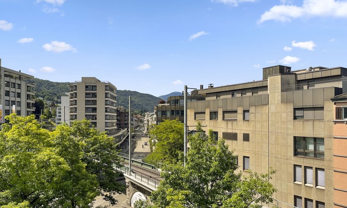 Zug Apartment | City View 2 Business Apartment Zug high-speed WIFI, Netflix, Disney+