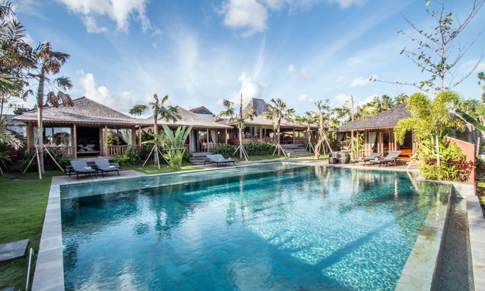 Banjar Semer Villa | CK5001-5BR Joglo Villa Rice View nr Canggu